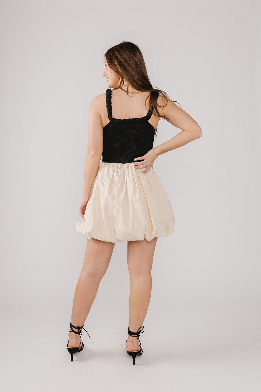 black-and-nude-bubble-mini-dress-4.jpg